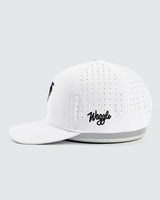 Gorra de Golf Waggle Feelin Cocky - Blanco