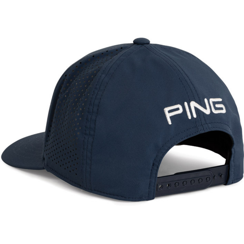 Gorra de Golf Ping Tour Vented - Azul/Blanco