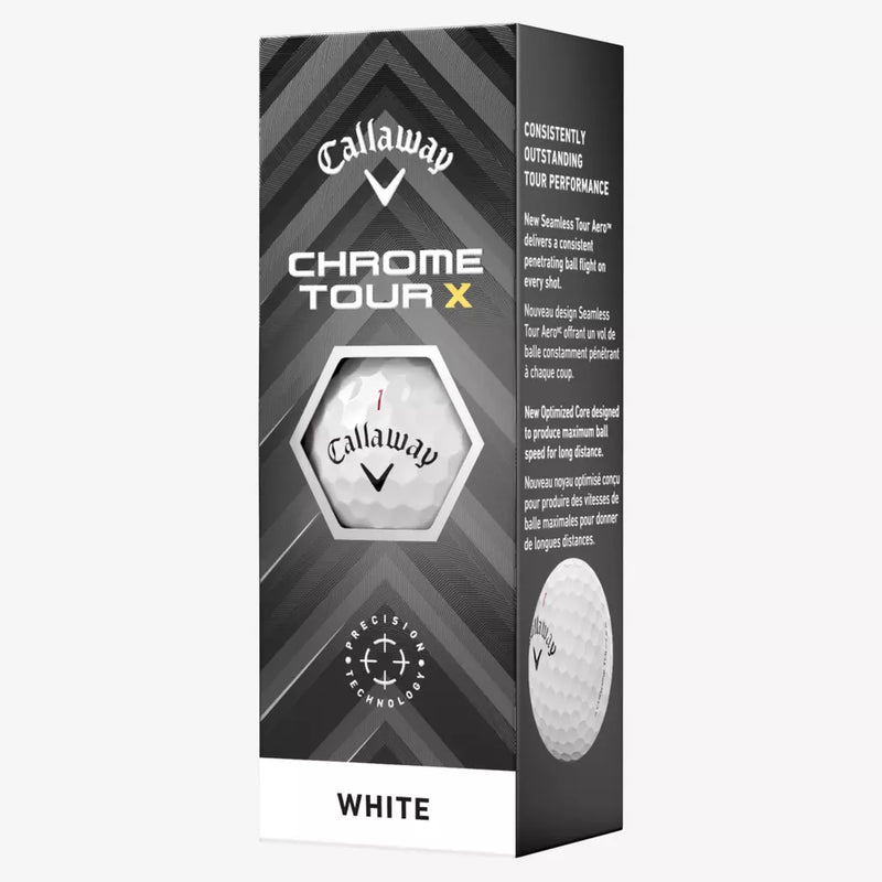 Pelota Callaway Chrome Tour X Blanca