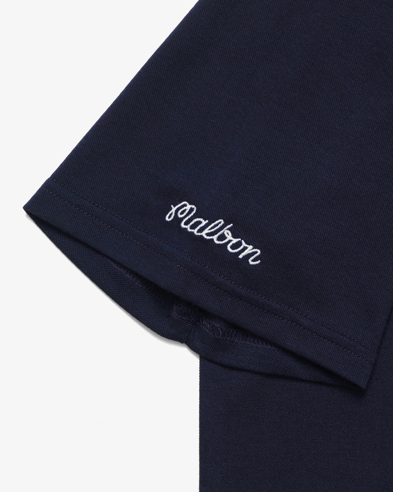 Polo Malbon Cooper Core Azul