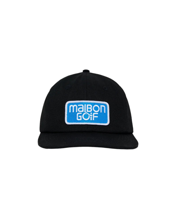 Gorra Malbon Swing Oil Canvas Negro