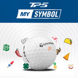 Pelota TaylorMade TP5x My Symbol Beer