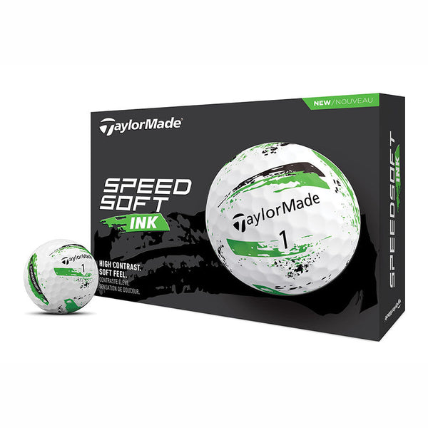 Pelota TaylorMade Speed Ink Verde