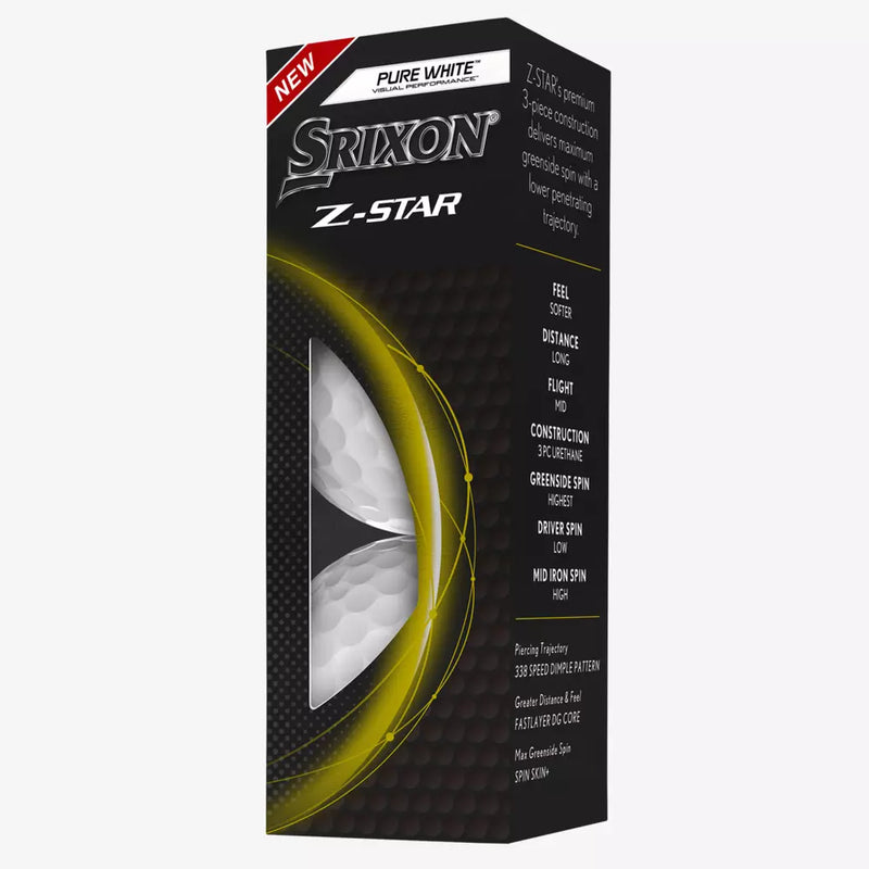 Pelota Srixon Z-Star Blanca