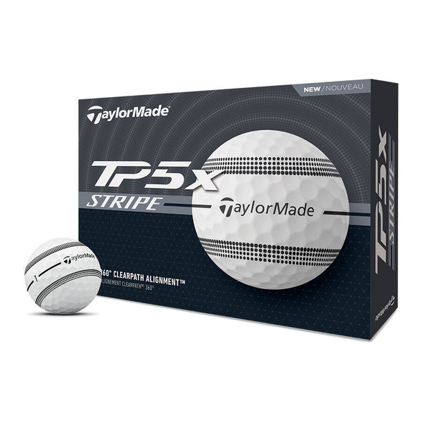 Pelota TaylorMade TP5x Stripe