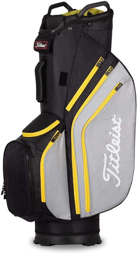 Bolsa de Golf Titleist Cart 14 Lighweight - Negra/Gris/Canario