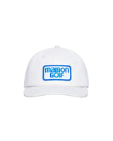 Gorra Malbon Swing Oil Canvas Blanco