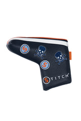 Funda Stitch para Putt Blade de Piel - Azul