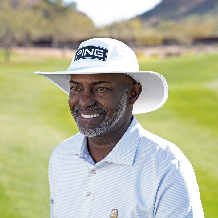 Sombrero de Golf Ping Tour Boonie - Blanco